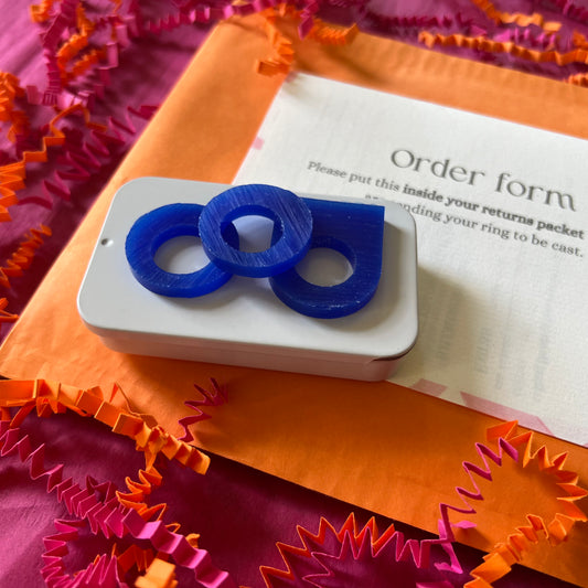 Wax refill box- small width